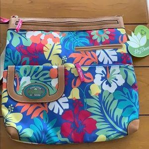 Lily Bloom Adjustable Hobo Crossbody